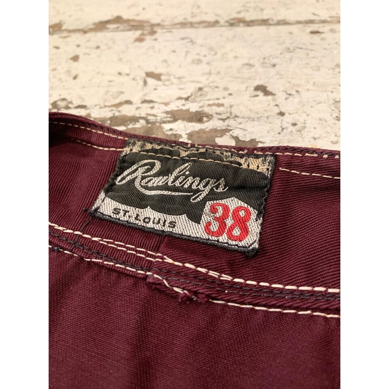 50s RawLings BASEBALL SHIRT Size 38 | KORDS