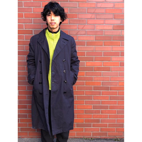 60s  "US  NAVY" DOUBLE BREASTED COAT Size  L