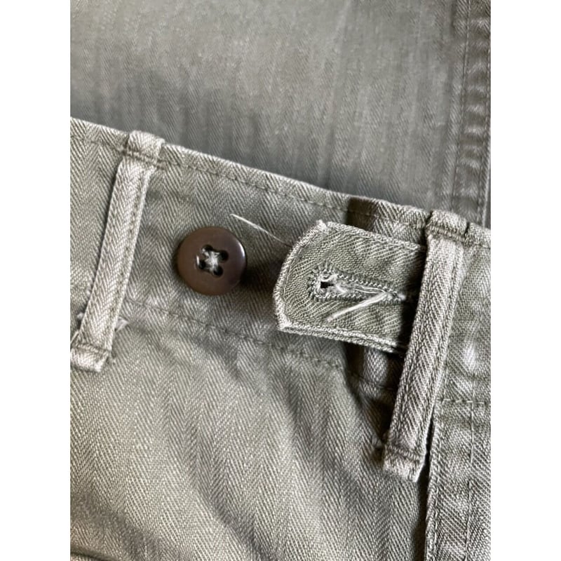 ask価格 50s HBTベイカーパンツ　US ARMY ヘリンボーン ask価格 50s HBTベイカーパンツ US ARMY ヘリンボーン ask価格 50s HBT