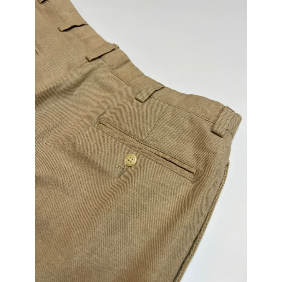 90s.ポロバイラルフローレンスラックスコットンリネンW33L32【BT018】 90s POLO Ralph Lauren 