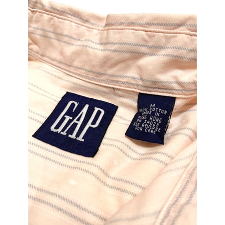 90s GAP COTTON B/D SHIRT Size M