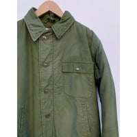 70〜80s US NAVY A-2DECK JACKET "WITH STENCIL" Size MEDIUM