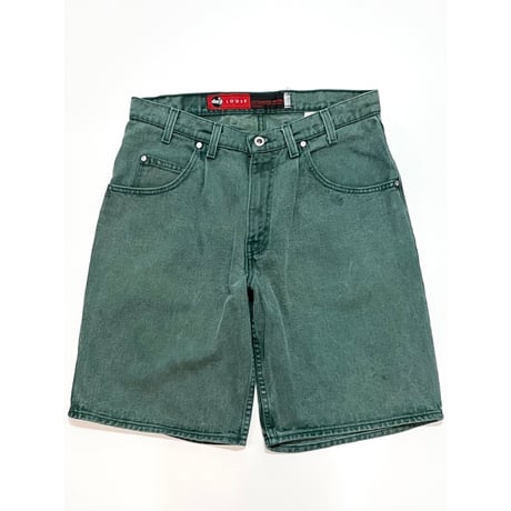 90s Levi's "Silver Tab" LOOSE DENIM Shorts MADE IN USA🇺🇸 Size W33→W32