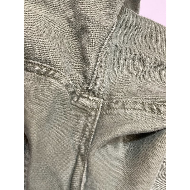 60s US ARMY OG-107 COTTON SATEEN BAKER PANTS Si
