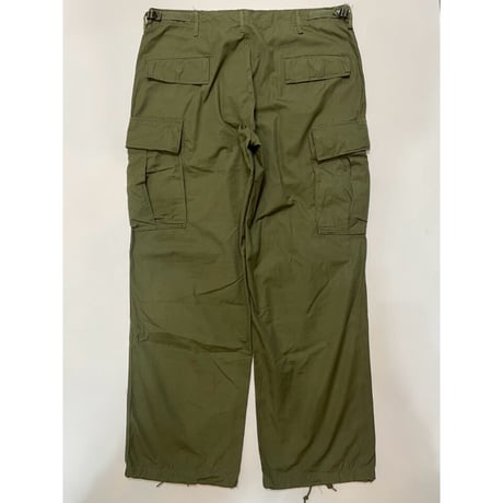 60s US AMRY Jungle Fatigue PANTS "5th TYPE" Size LARGE-REGULAR
