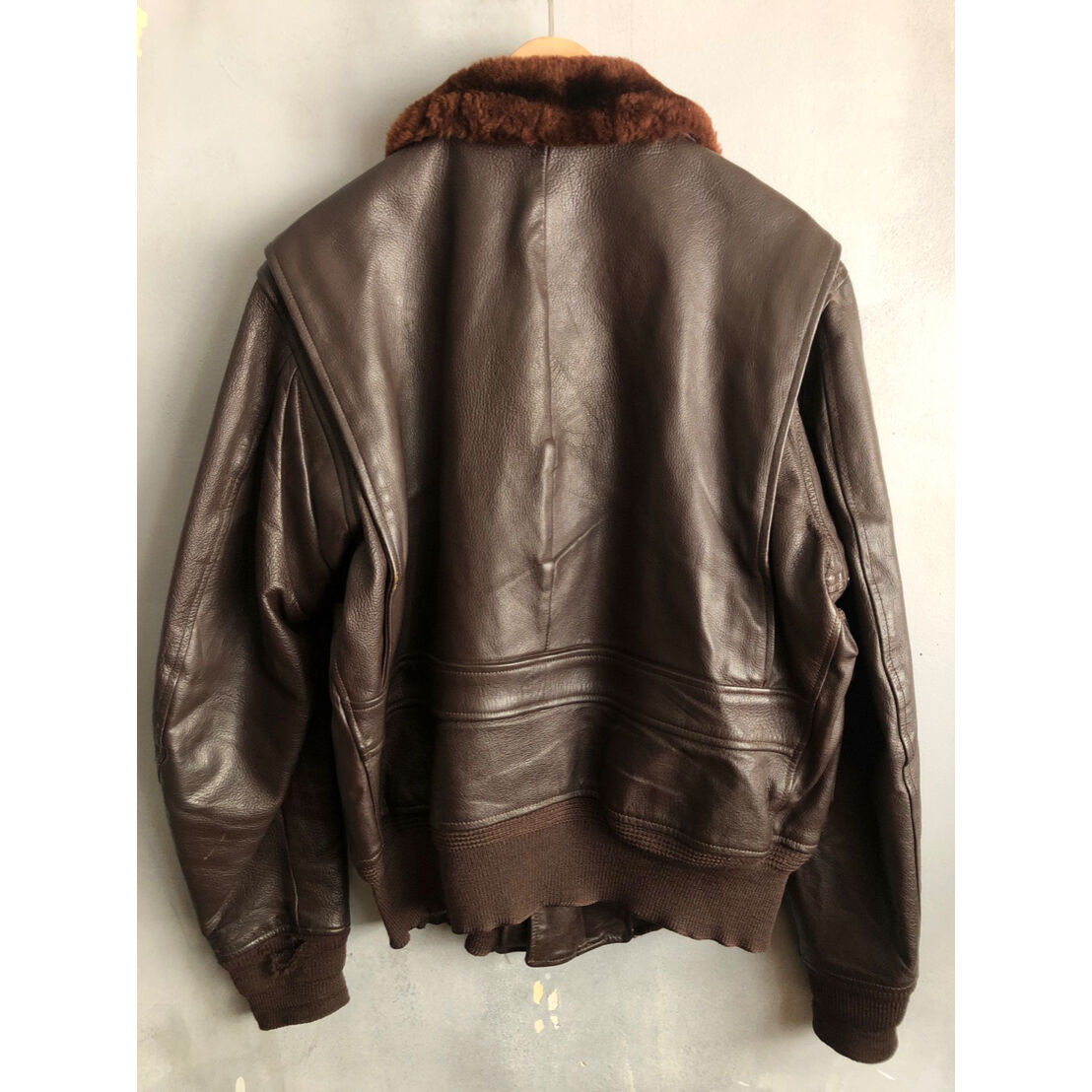 60s US NAVY G-1 FLIGHT JACKET (J-7823C) Size 4