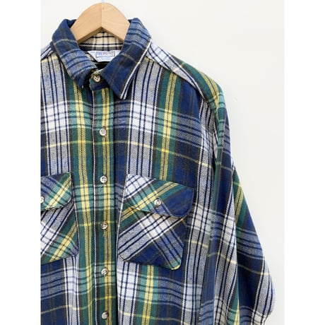 80s FIVE BROTHER FLANNEL SHIRT MADE IN USA 🇺🇸 Size L-TALL