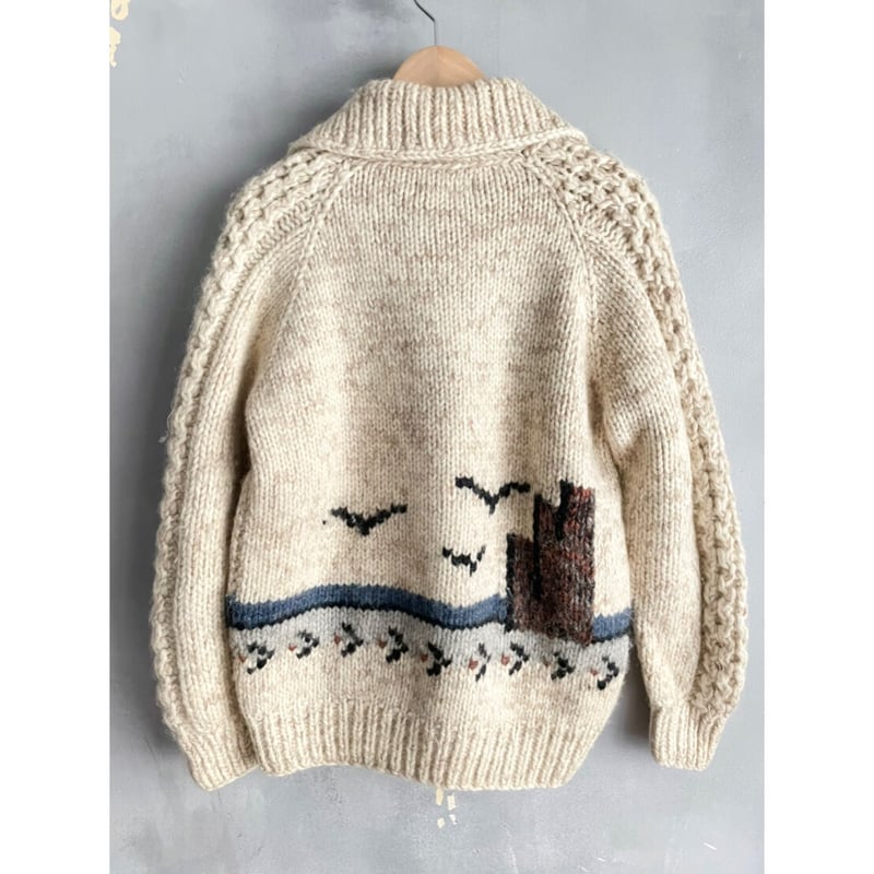 80s Eddie Bauer COWICHAN SWEATER Size S | KORDS