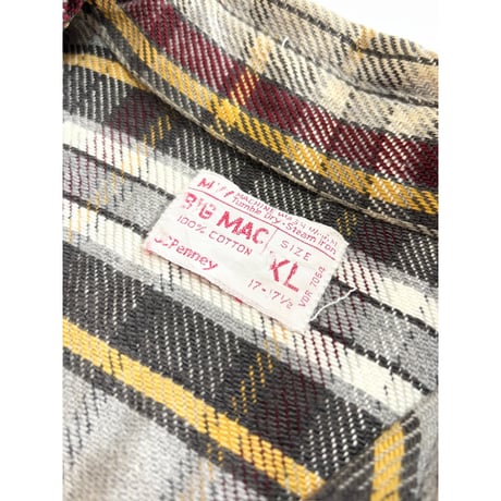 70s BIGMAC FLANNEL SHIRT Size XL