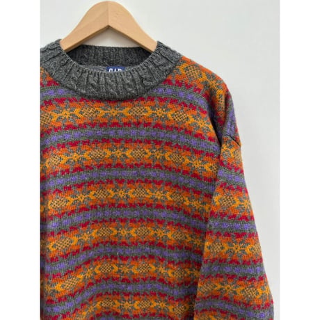 90s GAP WOOL KNIT Size L