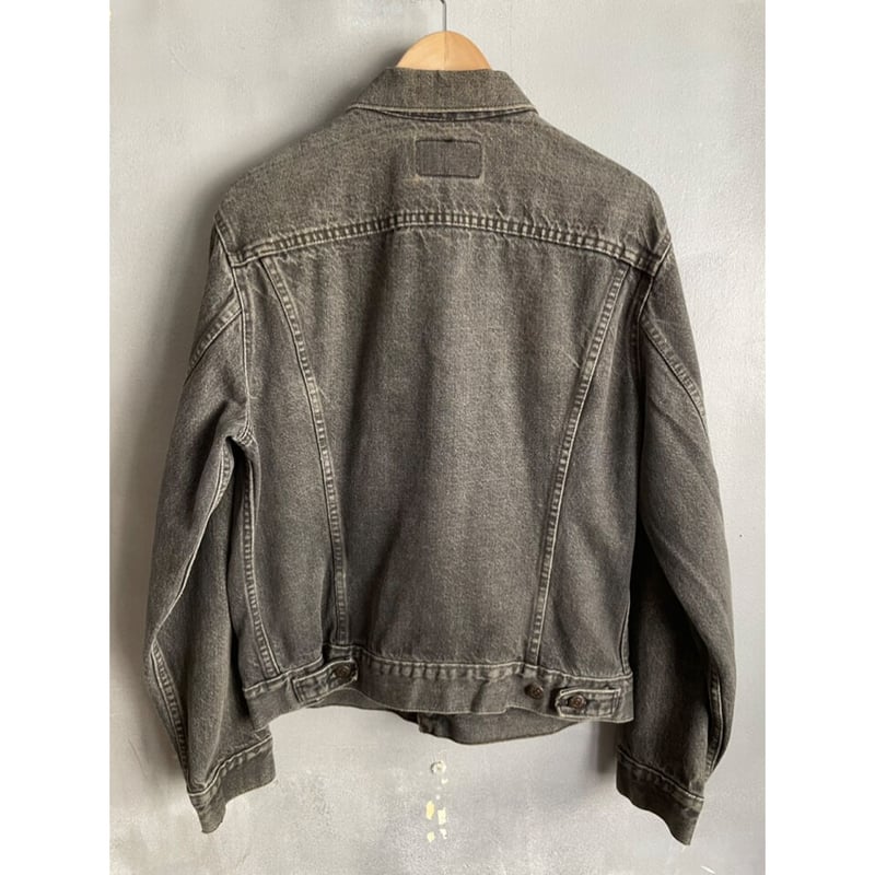 80s Levi's 70506 BLACK DENIM JACKET MADE IN USA