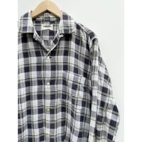 60s ARROW OPEN COLLAR PRINT FLANNEL SHIRT MADE IN USA 🇺🇸 Size M