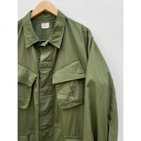 60s "DEAD STOCK" US AMRY Non Rip Jungle Fatigue JACKET Size LARGE-SHORT