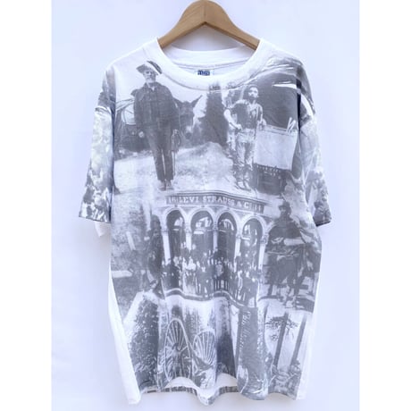 90s "DEAD STOCK" Silver Tab Tee MADE IN USA 🇺🇸 Size L