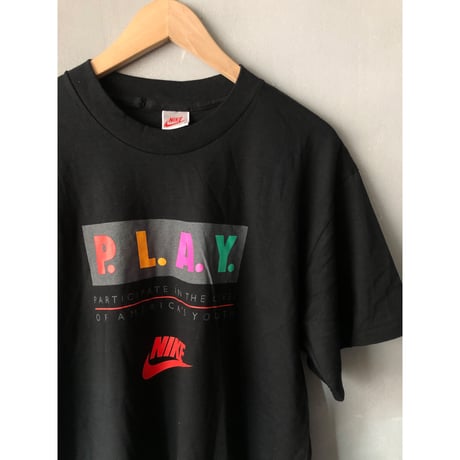 90s "DEADSTOCK" NIKE PLAY Tee MADE IN USA🇺🇸 Size L