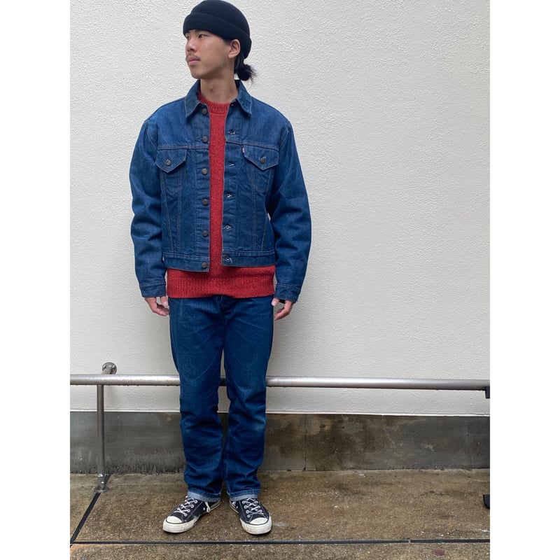 70s Levi's 70505-0317 BLANKET LINER DENIM JACKE