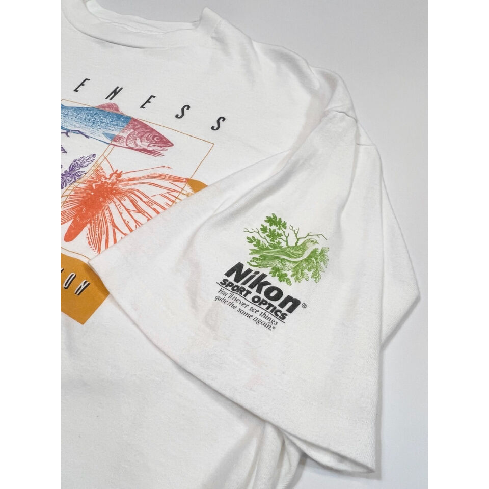 ★デットストックですが汚れ有 日本製 NIKON オールド ニコン tシャツ F 20210420-8952-q58ana.jpg