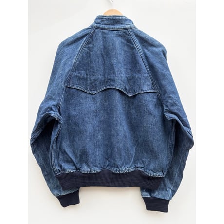 90s Ralph Lauren DENIM HARRINGTON JACKET Size M