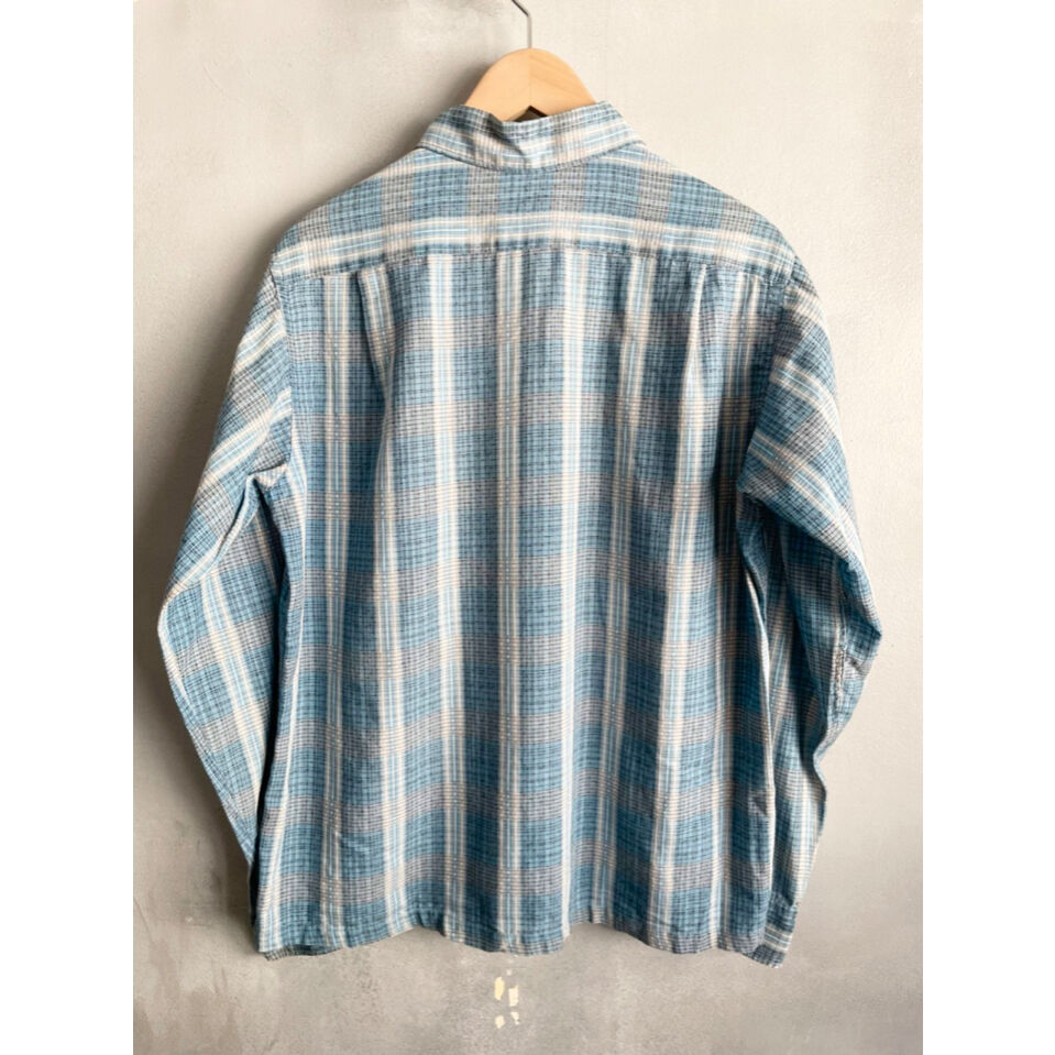 60s Shapely OPEN COLLAR SHIRT Size M | KORDS