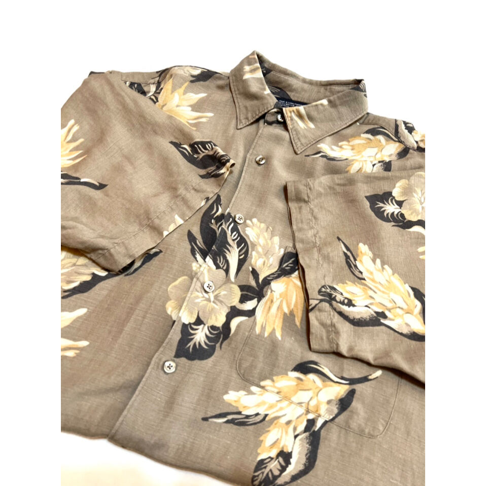 90s NAUTICA S/S RAYON SHIRT Size M | KORDS