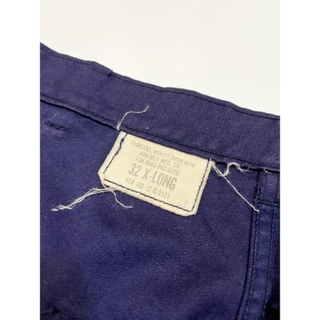 72s US NAVY UTILITY TROUSERS Size 32 X-LONG