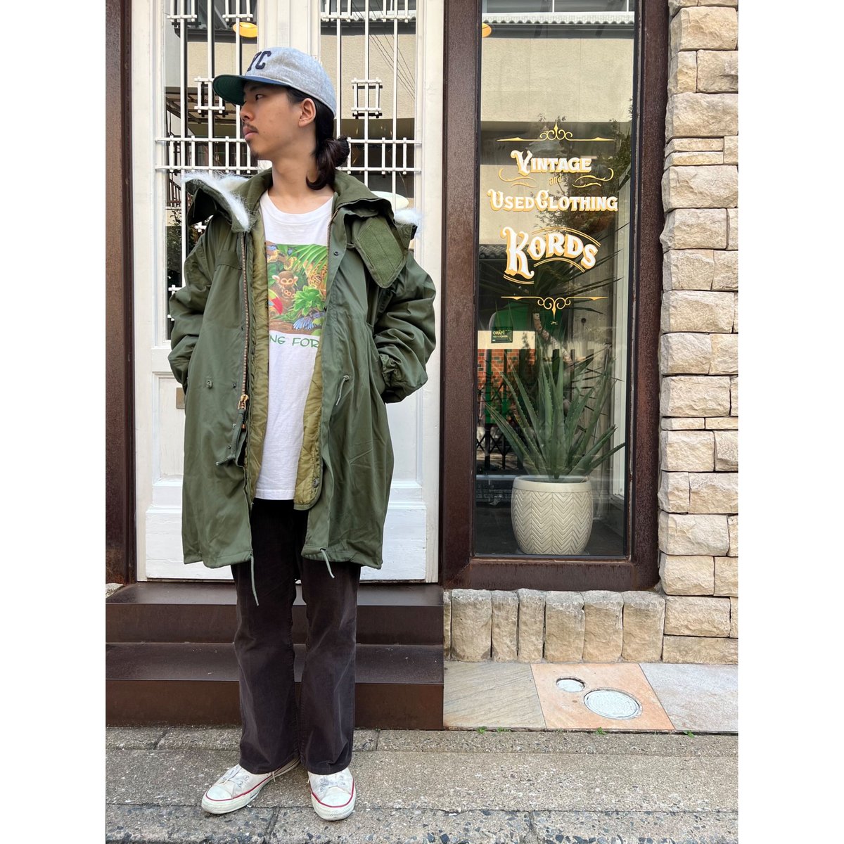 ジャケット・アウター m65 fishtail parka dead stock M-65 85s 