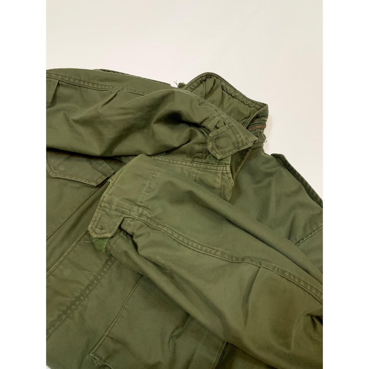 80s US ARMY M-65 FIELD JACKET Size MEDIUM-SHORT