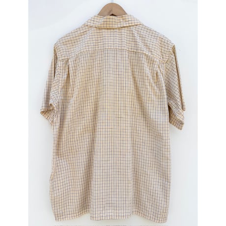 50s Yorke S/S OPEN COLLAR SHIRT Size M
