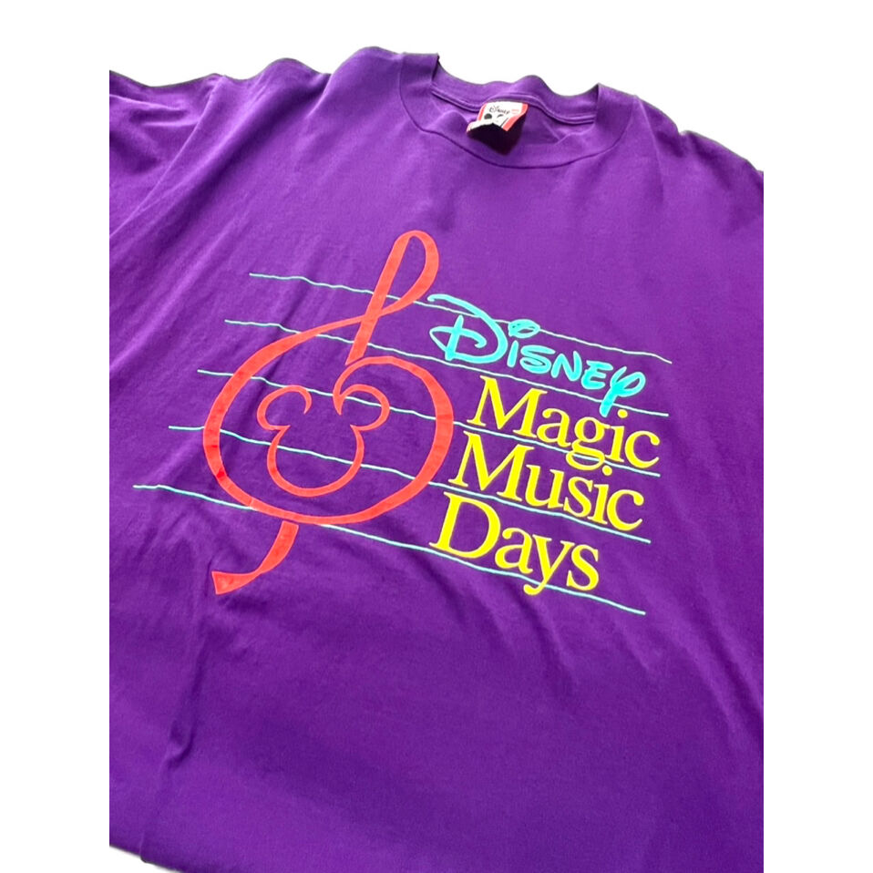 90s Disney MAGIC MUSIC DAYS Tee MADE IN USA 🇺🇸