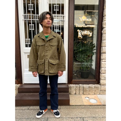 50s FRENCH ARMY M-47 FIELD JACKET "EARLY MODEL" Size 22(L程)