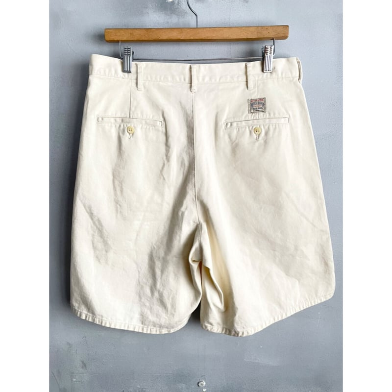 パンツ 90s Polo Ralphlauren Chino Shorts Vintage 90s Ralph Lauren Polo Tyler Chino Shorts Pleated 36