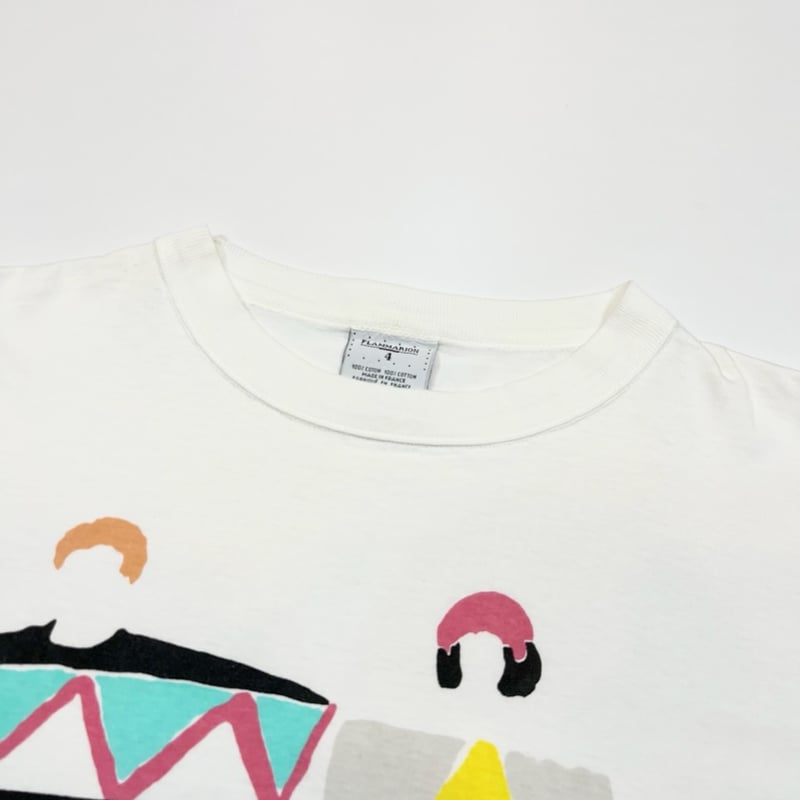 90s SONIA DELAUNAY ART Tee MADE IN FRANCE🇫🇷 Siz