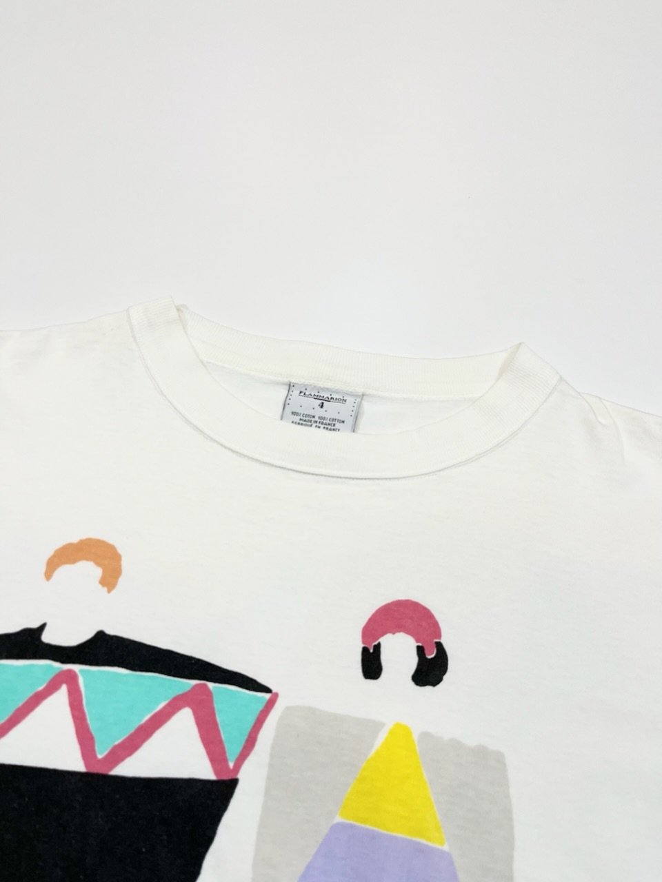 90s アート Tシャツ 美術館 Sonia Delaunay ビンテージ ダリ 90s SONIA DELAUNAY ART Tee MADE IN FRANCE🇫🇷 Siz