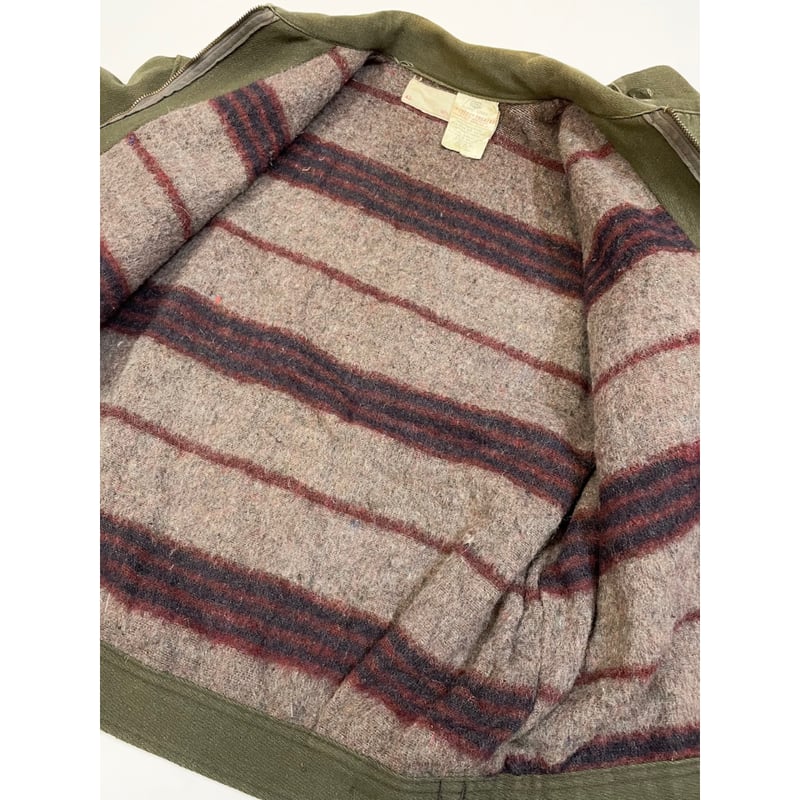 50's TROY製ブランケット ウィップコードジャケット 50〜60s WHIP CORD WORK JACKET WITH 
