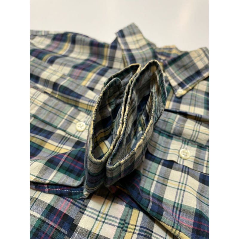 90s Ralph Lauren BLAIRE コーデュロイシャツ BD 緑 M 90s Ralph Lauren BLAIRE BD shirt | 古着屋 grin days memory