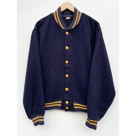 50s Champion "RUNNERS LABEL" VARSITY JACKET Size L