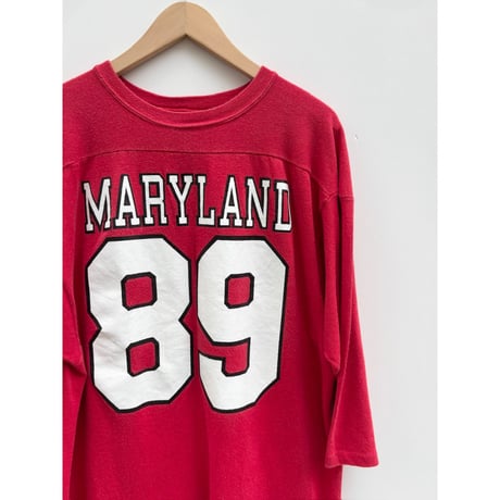 winterland フットボールtシャツ Champion/50/50 Football T-Shirt（チャンピオン フットボールT
