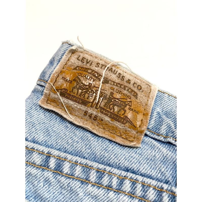 90s Levi’s 545 Loose fit 90's Levi's 545 Loose Fit Denim - 36” x 30” – Kissing Booth