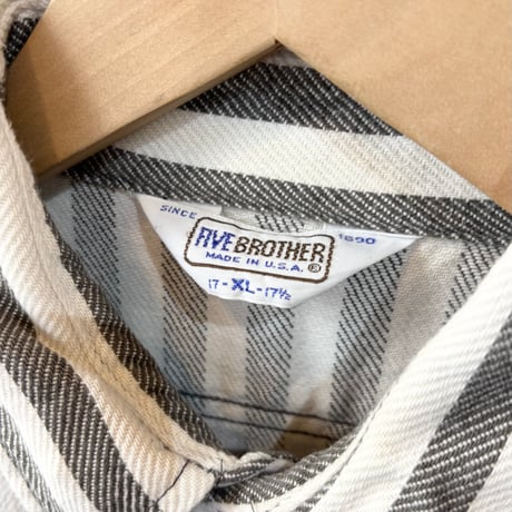 (専用) 80s FIVE BROTHER FLANNEL SHIRT