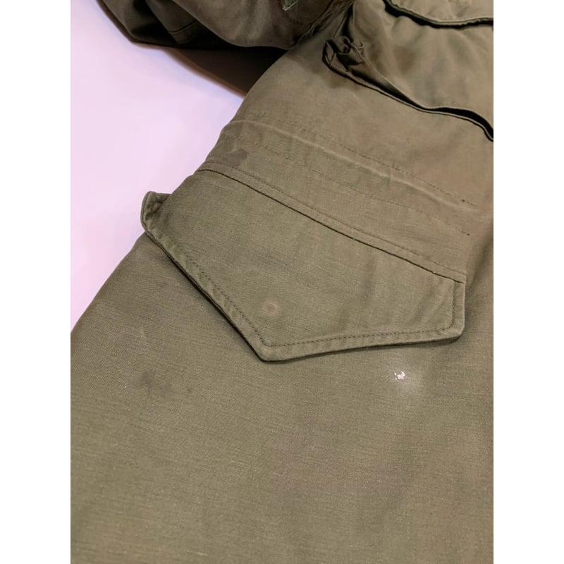 70s US ARMY M65 2nd フィールドジャケット リサイズ 44 70s US ARMY M65 2nd フィールドジャケット リサイズ 44