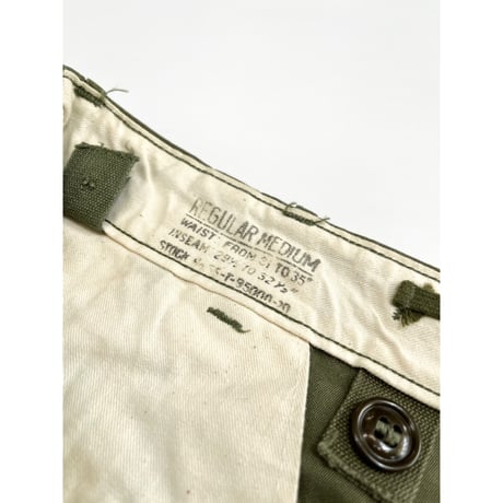 53s US ARMY M-51 FIELD TROUSERS Size MEDIUM-REGULAR
