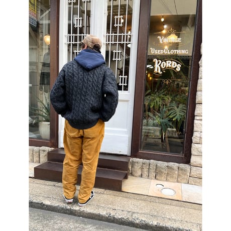 80s L.L.Bean WOOL CARDIGAN MADE IN IRELAND🇮🇪 Size M