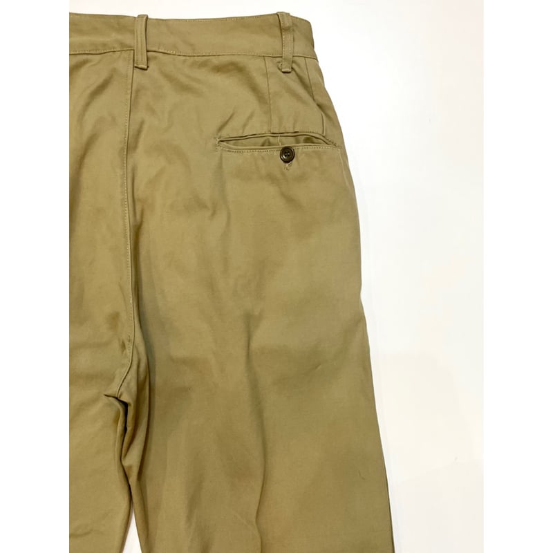 60〜70s ITALY ARMY CHINO TROUSERS Size W30L28 |