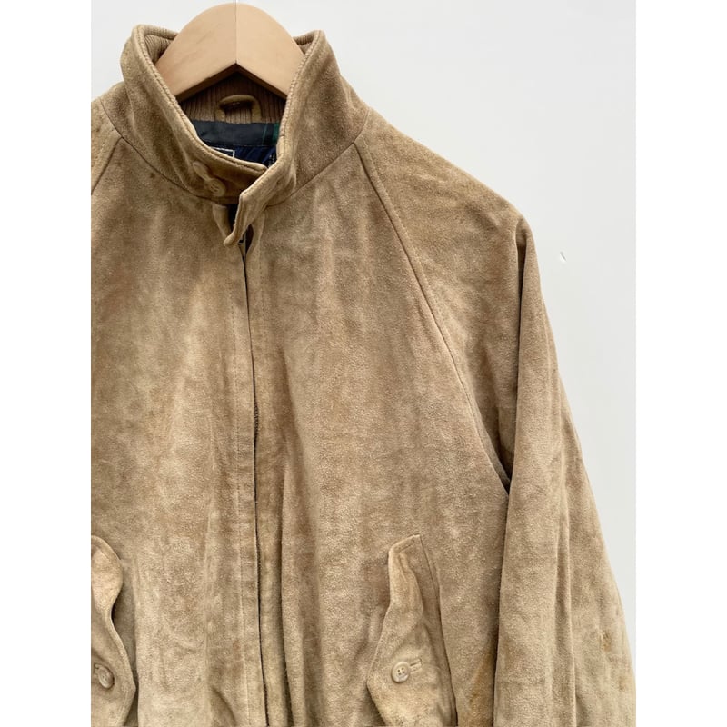 80〜90s Ralph Lauren SUEDE HARRINGTON JACKET Siz