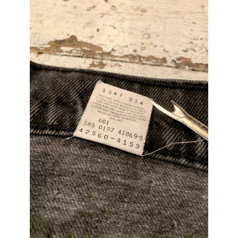90s Levi's 560 BLACK DENIM MADE IN USA 🇺🇸 Size
