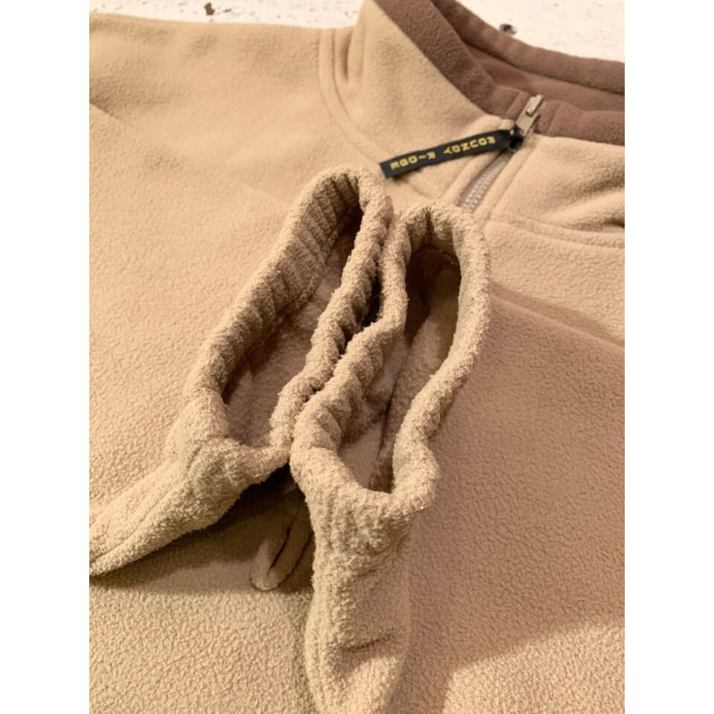 90s ROUNDY RIDGE HARFZIP FLCCEE JACKET Size XL