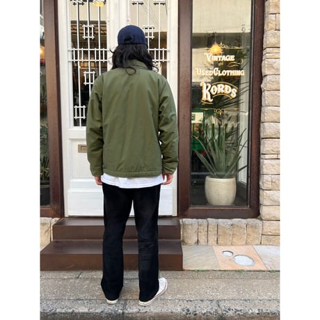 60〜70s US NAVY A-2DECK JACKET Size LARGE