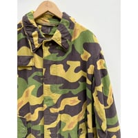 60s CZECH SLOVAKIA MILITARY  SALAMANDAR CAMO COAT Size 2B (L程)