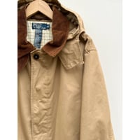 90s Ralph Lauren HOODED COAT Size L