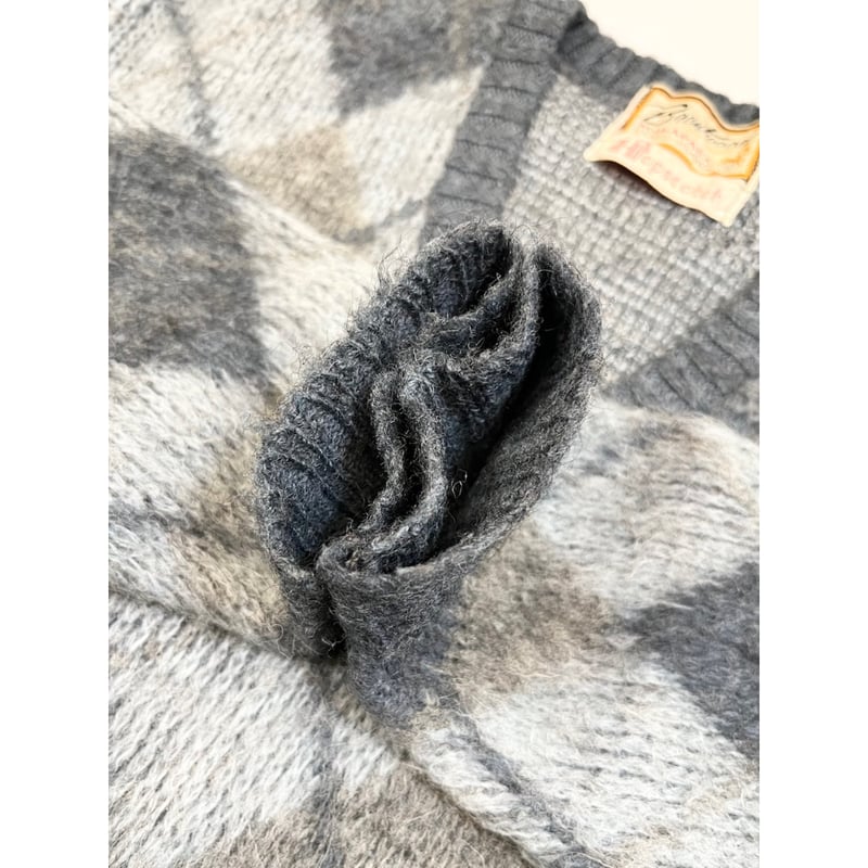 ラ*リ様 50s〜60s Brentwoodカーディガン アーガイル　ウール　ビ 20221114-5312-jjyq6t.jpg